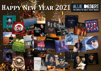 Blue Desert Happy New Year 2021